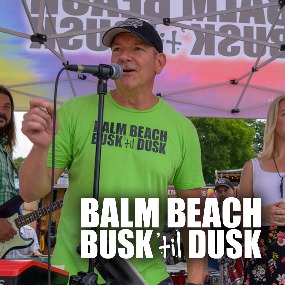 Chris Figgures is the Founder and Organizer of Balm Beach Busk'til Dusk
